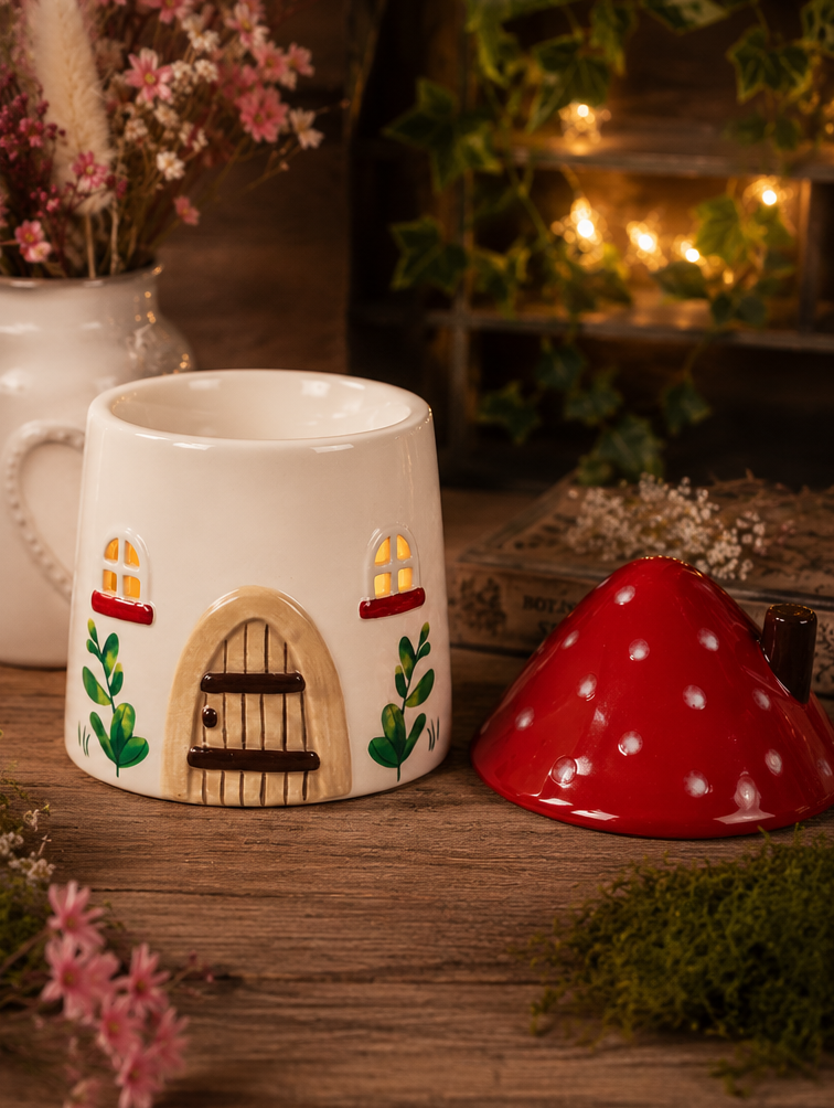 Mushroom Oil Burner/Wax Warmer