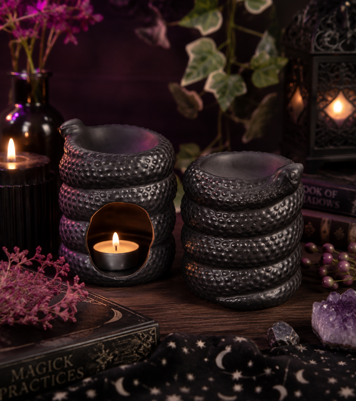 Snake Wax Warmer/Oil Burner.