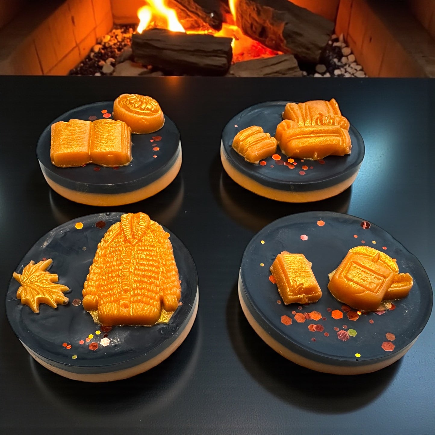 Crackling Log Fire