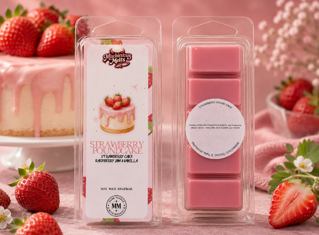 Strawberry Pound Cake Snapbar