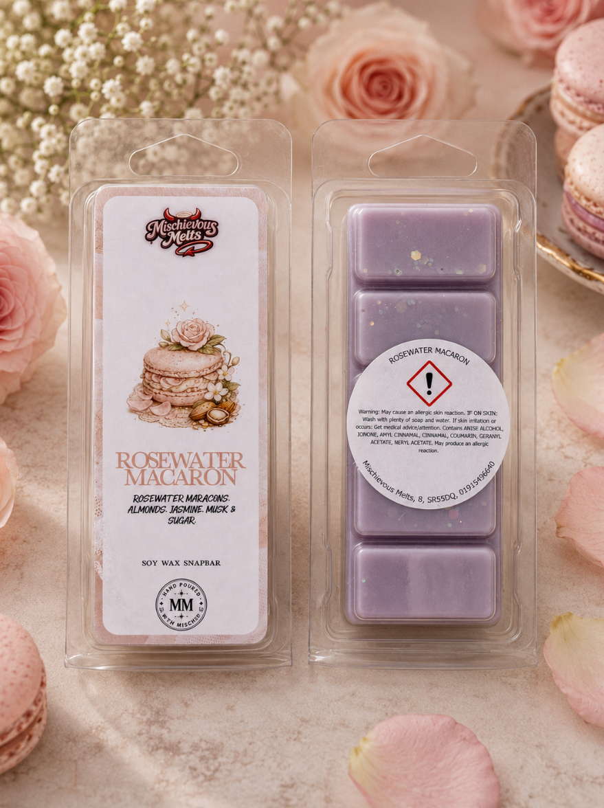Rosewater Macaron Snapbar