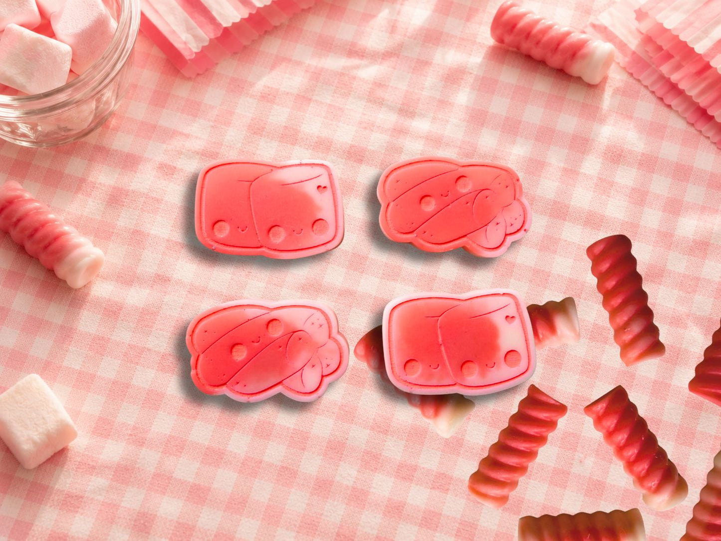 Strawberry Marshmallows